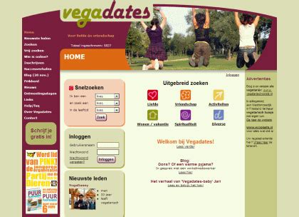 vegadates nieuwe leden|Datingsite voor vegetariërs en veganisten.